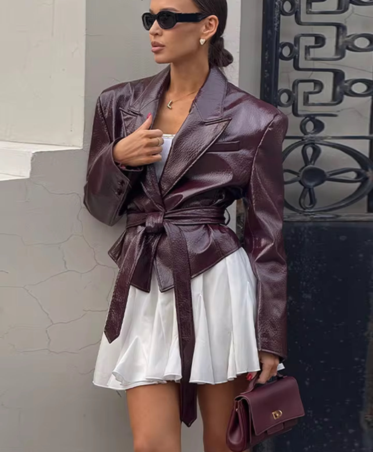 BEST COLLECTION - VESTE CUIR