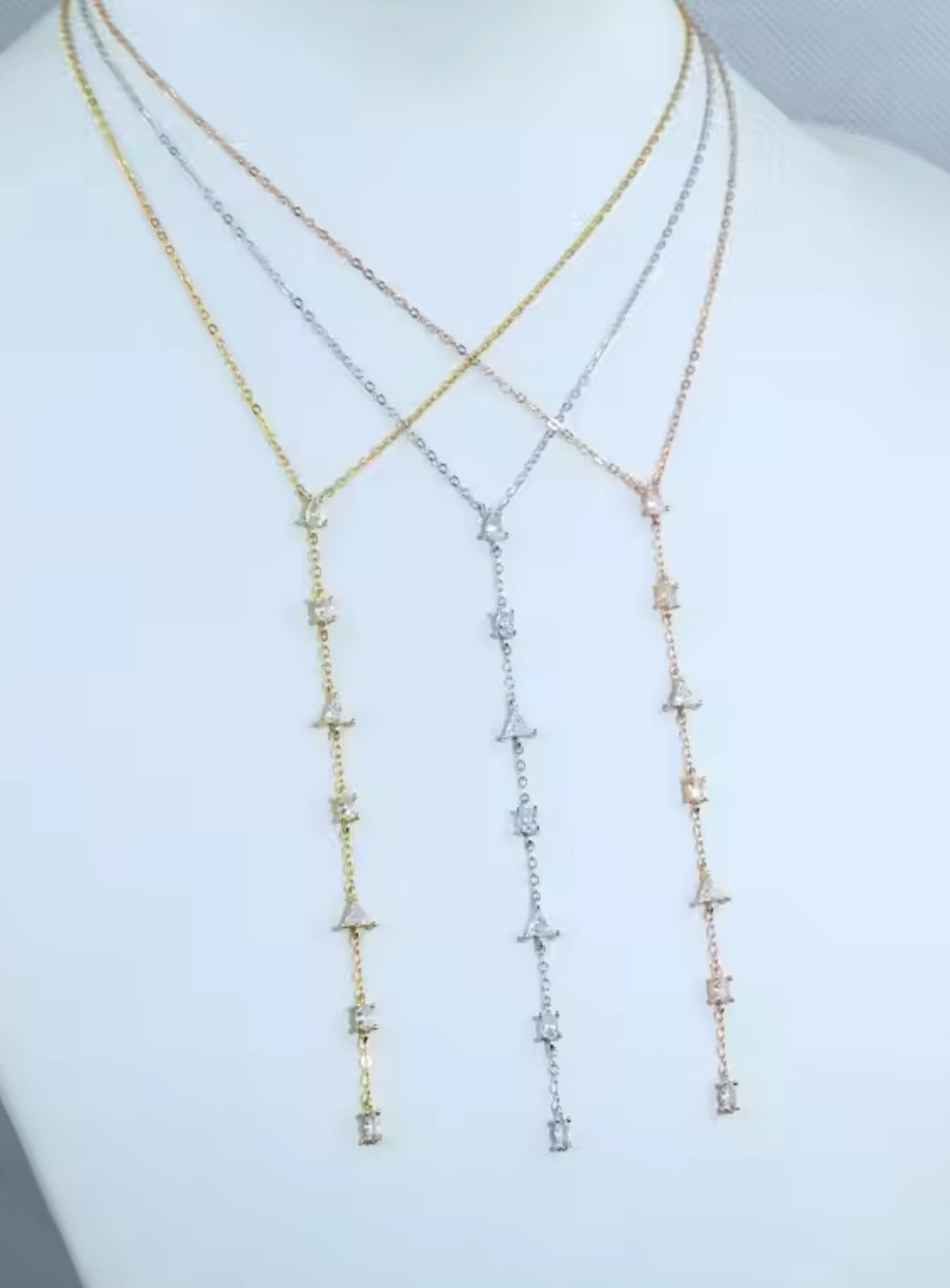 COLLIER LONG GOUTTE