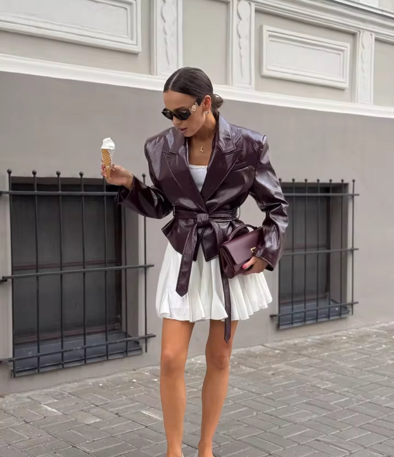 BEST COLLECTION - VESTE CUIR