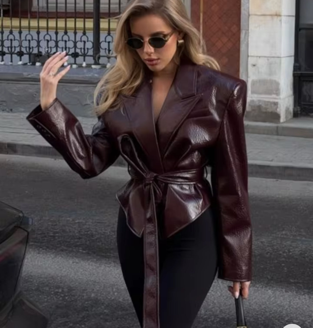BEST COLLECTION - VESTE CUIR