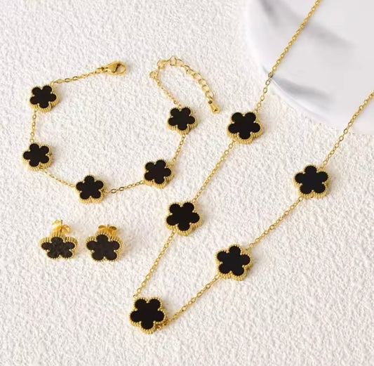 ENSEMBLE | COLLIER TRÈFLE