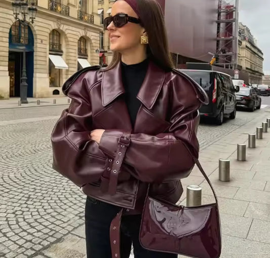 BAI SÉLECTION - Veste cuir